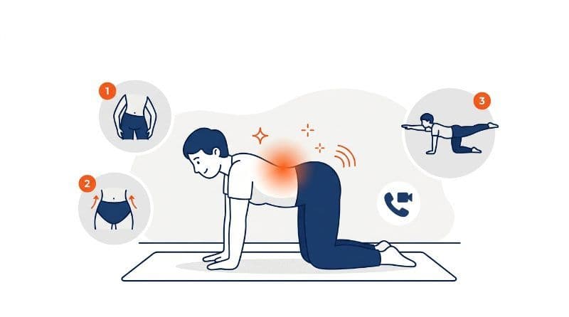 5 Exercises to Relieve Chronic Back Pain at Home